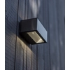 Bild von LUTEC GEMINI, Wandbeleuchtung für den Außenbereich, Grau, Edelstahl, IP54, Fassade, I