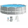 Bild von Intex 26716, 8592 l, Gerahmter Pool, Erwachsener & Kind, Leiter, Blau, Grau, 40,8 kg