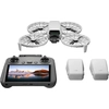Bild von DJI Flip Fly More Combo RC 2, 4 Rotoren, 48 MP, 3840 x 2160 Pixel, 16 m/s, 3110 mAh, Schwarz, Weiß