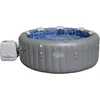 Bild von Bestway® LAY-Z-SPA® Energiespar-Whirlpool Santorini Hydrojet Pro  mit App-Steuerung, für 7 Personen Ø 216 x 80 cm, Graphit