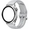 Bild von Xiaomi Watch S4 - Intelligente Uhr mit Riemen - fluororubber - Silber - Handgelenkgröße: 140-210 mm - Anzeige 3.6 cm (1.43")