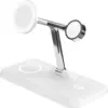 Bild von HYPER HJ3004WHGL, Drinnen, Gleichstrom, USB, Kabelloses Aufladen, Silber, Weiß