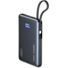 Bild von Iniu, Pocket Powerbank 10000mAh 2x USB-A / USB-C mit USB-C Kabel, Schwarz