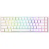 Bild von Gaming Tastatur MonsGeek FUN68 HE Shine-Through Weiß - Glare Magnetic