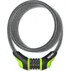 Bild von Onguard Neon Combi Kabelschloss Grün 180 cm x 12 mm Grün 180 cm x 12 mm