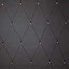 Bild von Konstsmide Micro LED Lichternetz, gefrostet, schwarz,36V_Außentrafo, 120 bernsteinfarbene Dioden, schwarzes Kabel- 3788-800