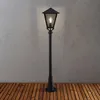 Bild von Konstsmide Benu Wegeleuchte schwarz lackiertes Aluminium, rauchfarbenes Acrylglas, Hand EU 436-750