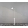 Bild von Konstsmide Vega Weiße Standleuchte für Glüh- & Energiespar Leuchtmittel - weiß lackiertes Aluminium, klares Glas; 560-250