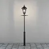 Bild von Konstsmide Virgo Standleuchte schwarz lackiertes Aluminium, rauchfarbenes Acrylglas, Hand EU 583-750