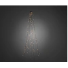 Bild von Konstsmide - LED Baummantel mit Ring, für Weihnachtsbaum, 5 Stränge à 30 Dioden , vormontiert, 150 bernsteinfarbene Dioden, 24V Innentrafo, dunkelgrünes Kabel; 6360-820
