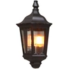 Bild von Konstsmide Firenze Wandleuchte schwarz lackiertes Aluminium, klares Glas 7229-750