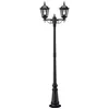 Bild von Konstsmide Firenze Standleuchte schwarz lackiertes Aluminium, klares Glas 7234-750