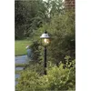Bild von Konstsmide Parma Wegeleuchte Edelstahl Lampendach, schwarz lackiertes Aluminium, klares Acrylglas 7242-000