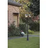 Bild von Konstsmide Parma Standleuchte Edelstahl Lampendach, schwarz lackiertes Aluminium, klares Acrylglas 7243-000
