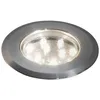 Bild von Konstsmide Bodeneinbauspot LED gross 3er-Basis-Set Edelstahl, 3000K, 3x12lm, 3x8,64W, 12V/240V, Edelstahl/Glas, 7465-000
