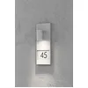 Bild von Konstsmide Modena Number grau lackiertes Aluminium, klares Glas, Reflektor 7655-300