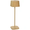 Bild von Konstsmide 7814-330 Capri USB-Tischleuchte | sandfarben | Indoor | Kabellos | 2700K/3000K | bis 20 h Akkulaufzeit | 10 x 10 x 36 cm