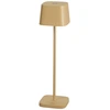 Bild von Konstsmide 7829-330 Capri MINI USB-Tischleuchte | sandfarben | Indoor | Kabellos | 2700K/3000K | bis 20 h Akkulaufzeit | 7 x 7 x 25 cm