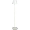 Bild von Konstsmide 7841-250 Pomezia Medium Stehleuchte | weiß | Outdoor| Indoor | Kabellos | 2700K/3000K | 7 15 h Akkulaufzeit | 25 x 25 x (53/88,5/124) cm |