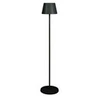 Bild von Konstsmide 7841-750 Pomezia Medium Stehleuchte | schwarz | Outdoor |Indoor | Kabellos | 2700K/3000K | 7 15 h Akkulaufzeit | 25 x 25 x (53/88,5/126) cm