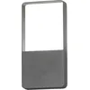 Bild von Konstsmide Matera LED Wandleuchte auf anthrazit, 3000K, 400lm, 1x6W, 240V, Aluminium/gefrostet Glas, 7850-370