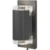 Bild von Konstsmide Potenza Wandleuchte anthrazit, 2xGU10 Sockel, max 2x6W, 240V, Aluminium/Acrylglas, 7987-370