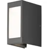 Bild von Konstsmide Cremona LED Wandleuchte mit Frontleuchte klein anthrazit, 3000K, 720lm, 3x3W, 240V, Aluminium/Glas, Lichtaustritt 0-90°, 7992-370