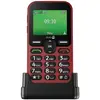 Bild von Doro Leva E10, Balken, Single SIM, 6,1 cm (2.4"), 0,3 MP, 1150 mAh, Rot