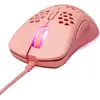 Bild von Deltaco Gaming GAM-108-P, Rechts, Optisch, USB Typ-A, 6400 DPI, Pink