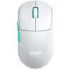 Bild von CHERRY XTRFY M68 Wireless, rechts, RF Wireless, 26000 DPI, Blau, Türkis, Weiß