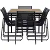 Bild von Venture Design Essgruppe Lampedusa Schwarz