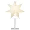 Bild von Star Trading 232-25, Leichte Dekorationsfigur, Weiß, Papier, IP20, Weiß, 1 Glühbirne(n)