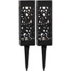Bild von Star Trading 481-41 LED-Solar-Pathlights "Izola", 2er Set, schwarz,