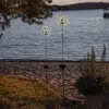 Bild von Star Trading Firework LED Solar-Leuchtdekoration 85 cm Schwarz