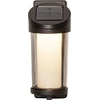 Bild von LED Solarlampe ,Alippa' zur Wandbeleuchtung , Dämmerungssensor , schwarz , H 21cm