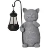 Bild von Star Trading Smilla, Leichte Dekorationsfigur, Grau, 1 Glühbirne(n), LED, 0,08 W, Warmweiß