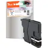 Bild von Peach PI500-45, Schwarz, Hoch, Brother DCP-J125/J140W/315/515, MFC-J220/265/410/415/615, LC-985bk, Tintenstrahl, Blister