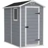 Bild von Gartenhaus KETER Manor 46S, 2,5 m², 192 x 130 x 198 cm, Wetterfest, Grau