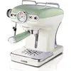 Bild von Vintage Siebträger-Espressomaschine grün