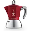 Bild von Bialetti Moka Induction, 0,16 l, Aluminium, Aluminium, Schwarz, Rot