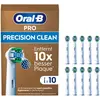 Bild von Oral-B Pro Precision Clean   ORIGINAL Aufsteckbürsten für Elektrische Zahnbürste   Zahnreinigung, Ersatzbürsten mit X-Borsten, Zahnbürstenaufsatz mit