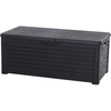 Bild von TOOMAX Kissenbox Florida 550 l Holzoptik anthrazit