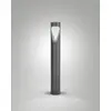 Bild von Fabas Luce TEO SHINY BLACK LED Poller 13W warmweiß Schwarz mit Schimmereffekt 6529-12-204