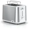 Bild von Braun HT 1510, 2 Scheibe(n), Edelstahl, Weiß, Kunststoff, Edelstahl, 900 W, 188 mm, 318 mm