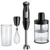 Bild von Braun MultiQuick 5 MQ55.254MBK, Pürierstab, 0,5 l, Eis-Crusher, 1000 W, Schwarz, Edelstahl