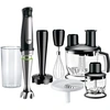 Bild von Braun MQ 7087X, Pürierstab, 1,2 l, Pulsfunktion, 1,2 m, 1000 W, Schwarz, Edelstahl