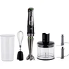 Bild von Braun MultiQuick 9 MQ 9135XI, Pürierstab, 0,6 l, Pulsfunktion, Eis-Crusher, 1200 W, Schwarz, Edelstahl