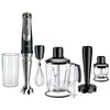 Bild von Braun MultiQuick 9 MQ9147X, Pürierstab, 0,6 l, Pulsfunktion, Eis-Crusher, 1200 W, Schwarz, Edelstahl