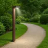 Bild von Ideal Lux LED-Gartenpfostenleuchte 3000K Kaffeebraun IP65 SIRIO 365381