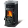 Bild von La Nordica SUPER JUNIOR, Schwarz, Brennholz, 143 m³, 80%, 1,5 kg/h, 5000 W